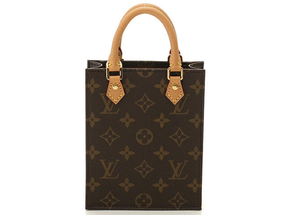 LOUIS VUITTON Sac Plat Monogram Shoulder Bag
